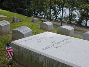 Commnodore Conner and Susan Physick Conner's Grave