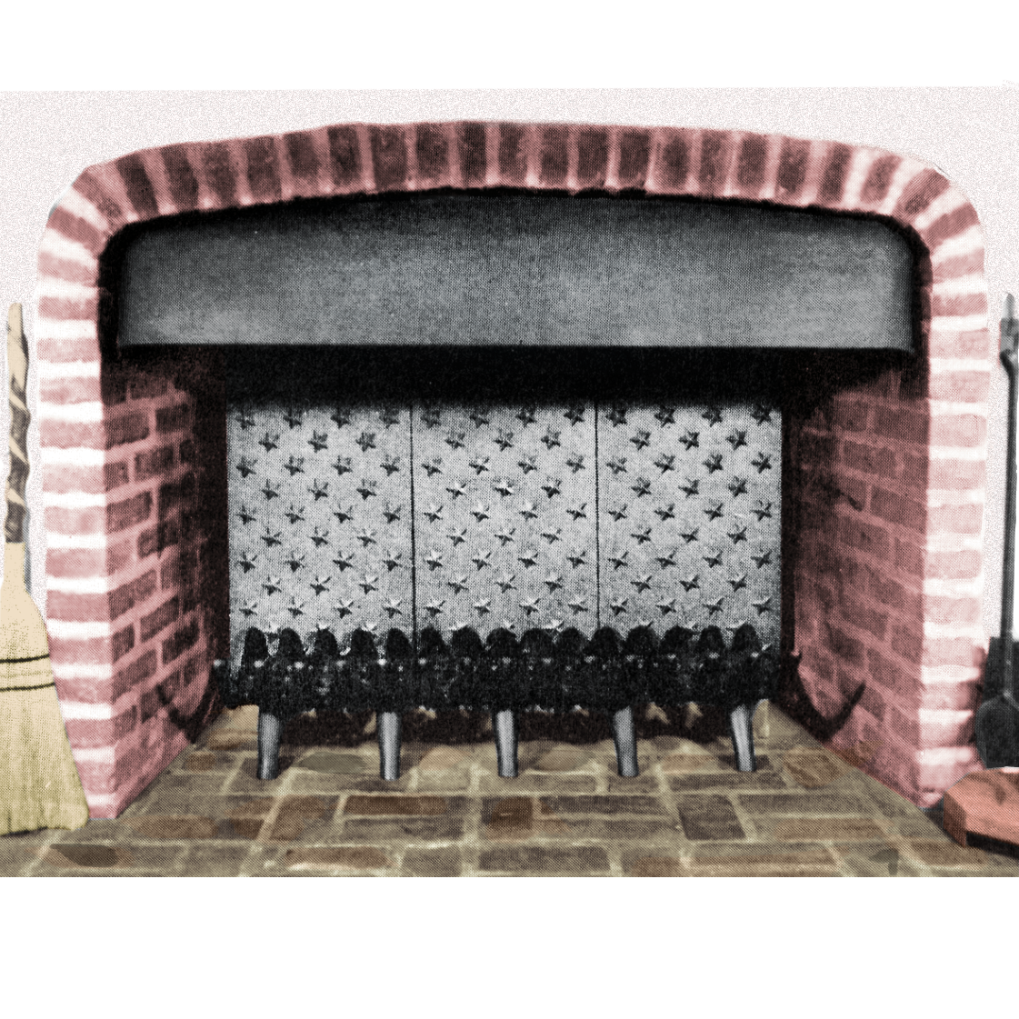 14" Field of Stars Fireback