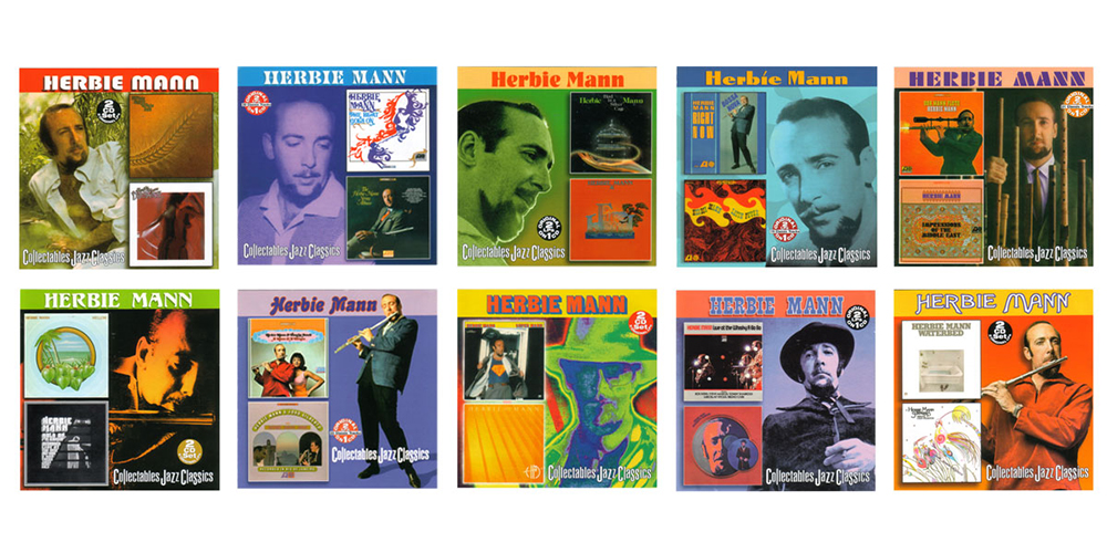 Herbie Mann CD design